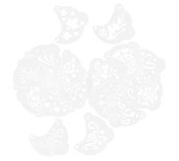 jojofuny 16pcs Face Painting Stencils Reusable Plastic Drawing Templates for DIY Crafts Wall Decor with Hollow Art Patterns Suitable for Face Makeup Fabrics Home Decoration Projects