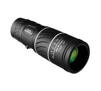 jojofuny 16X52 High Definition Monocular High-Magnification Portable Monocular Compact Design Low Light Night Telescope for Outdoor Use Telescope Stargazing and Astronomy Beginners Black