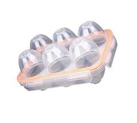 jojofuny 1pc Egg Holder Storage Organizer Portable Egg Box Lock Seal for Outdoor Camping