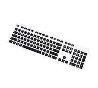 jojofuny 1Pc Keyboard Protector Silicone Cover for Wired Keyboard and Film Compatible with Dell Optiplex and Desktops Ultra Thin Design
