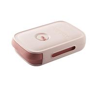 jojofuny 1pc Refrigerator Egg Storage Box with Lid Drawer Type Egg Organizer for Saving Fridge Holder with Ventilation Practical and Convenient Container Sakura