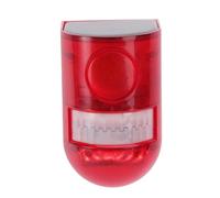 jojofuny 1pc Solar Powered Alarm Light Outdoor Security Caution Lamp Modes for Gardens Farms and Construction Sites Theft Flashing Led Warning Signal