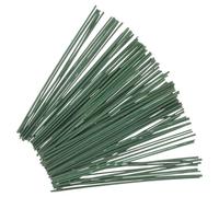 jojofuny 1set Florist Wire Stems with Smooth Surface and Comfortable Handling Green 6 Inch Iron Wire Artificial Flower for Festival Garland Making and Handmade Flower Craft Projects 200pcs