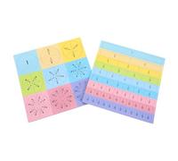 jojofuny 1Set Magnetic Fraction Educational Puzzle Set Hands Learning Tool for Understanding Fractions for Classroom and Homeschooling Versatile Fraction Circles and Operations