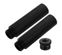 jojofuny 1set Microphone Stand Kit Arm Stand Extension Tubes Adapter for Live Streaming Recording Singing