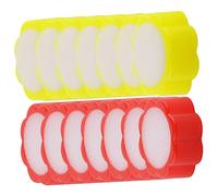 jojofuny 1set Non Slip Fingertip Moisteners for Efficient Money Handling Comfortable Sponge Cups for Grip Offices Banks and Supermarkets Financial Supplies 16pcs