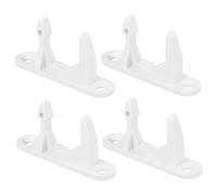 jojofuny 1set Plastic Washer Door Striker Replacement for Washing Machine Easy to Install and Maintain Smooth Surface for Effortless Cleaning Compatible with Models 4pcs