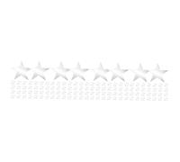 jojofuny 1set Silver Paper Star Confetti Cutouts for Party Decoration Versatile Scene Props for Festivals Celebrations and Events for Table and Wall Decor 60pcs