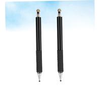 jojofuny 2 Pcs Multifunctional 2 in 1 Capacitive Stylus Touch Pen with Fine Fiber Tips for Tablet PC and Smartphones, Metal Build, Screen Protection, Suitable for Drawing Programs