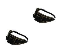jojofuny 2 Pcs Tool Waist Bag Oxford Cloth Electrician Carpenter Farmer Plumber Handyman Contractor Large Capacity