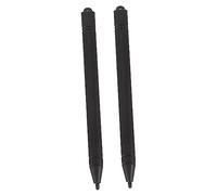 jojofuny 2 Pcs Universal LCD Tablet Stylus Pen, Black Plastic Digital Painting Pen for Graphic Sketches and Precise Notes, for Game Design and Illustration