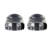 jojofuny 2 Set Nail Art Stamper Nail Stamping Tool Plastic with Lid Not Easy to Deform Remove Dirt for Home DIY Stamping