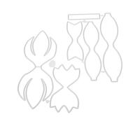 jojofuny 2 Sets Carbon Steel Cutting Dies Bow Cutting Die Lightweight Safe for Long Time Use Conducive to Development of Hands-on Ability DIY Hand Embossing Craft Making