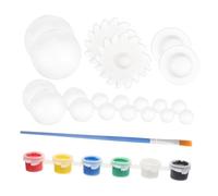 jojofuny 2 Sets DIY Solar Craft Kit of Foam Planet Balls for School Projects Easy to Paint Create for Family Interaction Hand Learning