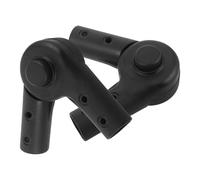 jojofuny 2 Sets Folding Pushchair Handle Adjustment Joint for Strollers Plastic Connecting Rod for Tubes Angle Folding Trolley Connector Secure and Compact Replacement Part