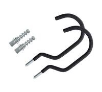 jojofuny 2 Sets Heavy Duty Steel Bike Hook Wall Mount Bike Storage Hangers for Garage Ceiling Home Strong Bicycle Rack Hooks for Space Saving and Secure Hanging Tools and Equipment