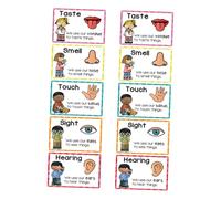 jojofuny 2 Sets Kids Learning Posters: Early Education Flash Cards For Toddlers Cognitive Development - Preschool Classroom Decorations For Home Learning