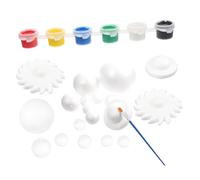 jojofuny 2 Sets Solar Foam Balls Craft Kit Lightweight Polystyrene Spheres for DIY School Projects Educational Science Model Planet Crafts
