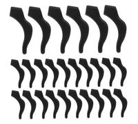 jojofuny 20 Pairs Silicone Glasses Ear Hooks Slip Non Slip Temple Tips Lightweight Eyewear Retainers for Sports Cycling Running Comfortable Secure Fit