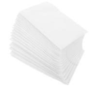 jojofuny 20 Pcs Disposable Tattoo Cleaning Pads Waterproof Composite Film Nail Table Mats White Protective Covers for Tattoo and Nail Salon Hygiene