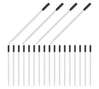 jojofuny 200pcs Marks Pen Refill Ballpoint Pen Refill Black