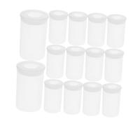 jojofuny 200pcs Plastic Film Canisters with Caps Camera Reel Storage Case for Coins Keys Small Accessories Organizing and Film Photography Supplies