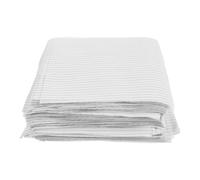jojofuny 200pcs White Polyester Cleanroom Wipers, 6x6 Inch Dust-free Lint-free Wipes with Single Serve Packaging for Electronics and Pharmaceutical Lab Use, Protecting Sensitive Components