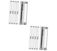 jojofuny 20pcs Acrylic Pen Cases Empty Single Pen Display Storage Cases Single Holder Ballpoint Holders