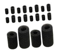 jojofuny 20PCS Aquarium Filter Sponge Kit Pre Filter Cotton for Fish Tank Inlet Protective Cover Micro-porous Debris Capture Sponges for Clear Water and Pump Protection Easy to Clean