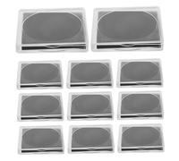 jojofuny 20PCS Clear Coin Display Box with Adjustable Inner Pads for Coins for Collectors Spacious Storage for Home and