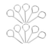 jojofuny 20pcs Fire Extinguisher Pull Pins: Iron Replacement Pull Pins for Fire Equipment, Extinguisher Maintenance and Safety