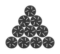 jojofuny 20pcs Foot File Replacement Sanding Discs Pads for Electric Foot Scrubber 10 Coarse Grit 10 Round Sandpaper Discs for Hard Skin Removal