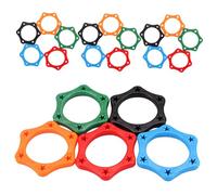 jojofuny 20pcs Microphone Slip Ring Mic Stabilizer Ring for Handheld Microphone Rubber Mic Bands to Prevent Rolling for Stage Performances and Karaoke