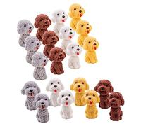 jojofuny 20Pcs Puppy Shaped Erasers for Cartoon Dog Design Erasers Safe and Stationery Students and Kindergarten Prizes Fun Novelty Animal Rubber Random Color