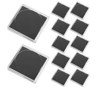 jojofuny 20pcs Small Coin Organizer Coin Case with Adjustable Inner Pads Compact Design Snap Closure Ps Storage Box for Home Collectors