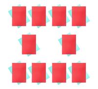 jojofuny 20pcs Teaching Filter Pvc Sheets Correction Light Gel Filter Translucent Plastic for Classroom Use