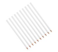 jojofuny 20pcs White Tailor Marking Pencils for Quilting and Sewing High-visibility Fabric Chalk for Glass and Ceramic Surfaces Smooth Application DIY Craft Accessories