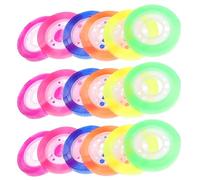 jojofuny 24 Rolls Colorful Transparent Adhesive Tape Mixed Iridescent Paper Tapes for DIY Scrapbooking Diary Decals Decorative Albums and Planner Stickers Easy Tear and Strong Stickiness