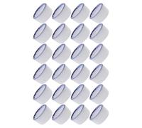 jojofuny 24pcs Mini Ceramic Water Bowls for Scorpion and Hermit Crab Space-saving Design and Comfortable Environment, Small Reptile Feeding Dish Suitable for Tarantula and Spider