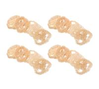 jojofuny 24PCS Natural Loofah Chew for Small Hamsters and Rabbits Edible Pet Shredder Accessories for Dental Health Oral Hygiene and Interactive Cage Entertainment