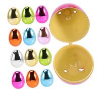 jojofuny 28pcs Refillable Easter Egg Candy Storage Box Multi Functional Chocolate Packaging for Parties Decorations for Easter Celebrations and