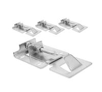 jojofuny 2pairs Range Hood Hooks Height Adjustment Lifting Support Clamp Metal over Door Hooks for Kitchen Range Hoods