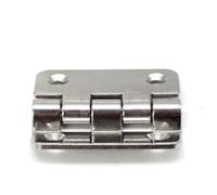 jojofuny 2pcs 160 Degree Stainless Steel Hinge Thickened Mute Door Hinge for Cabinets and Windows Flat Screws Practical and Sturdy for Furniture