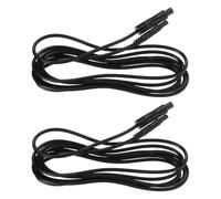 jojofuny 2pcs 4-pin Rear View Camera Extension Cable 2m Auto Reversing Camera Cord for Car Backup Vehicle Rearview Monitor Accessory Compatible with Dashcams