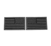 jojofuny 2pcs American Flag Patch Military Patches Embroidered Cloth Appliqué Unique Creative Design Skin Friendly Decorative Stickers to Decorate Your Clothes