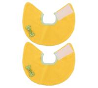 jojofuny 2pcs Bird Protective Neck Collar Yellow Parrot Anti-biting Band for Injury Healing and Plucking Prevention Easy to Wear Lightweight Neckband for Pet Birds Random Color