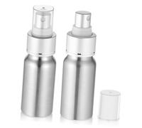 jojofuny 2Pcs Bitter Essence Spray Bottle Refillable 30ml Aluminum PP Compact Bar Tool for Home Bar and Travel Use