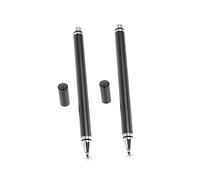 jojofuny 2pcs Black Capacitive Pen Screen Writing Pen for Tablet and Phone Electronic Screen Touch for Home and Office Use