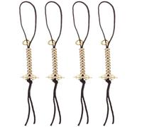 jojofuny 2pcs Brass Buddhist Bead Counter Finger Beads Chanting Prayer Tool Meditation Counters Manual Tasbih Counting Jewelry for Religious Ceremonies