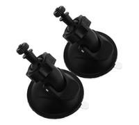 jojofuny 2pcs Car Dash Cam Suction Cup Mount with Screw Vacuum Base Strong Suction Power and Reusable Holder Bracket for Action Cameras Portable Vehicle Video Recorders